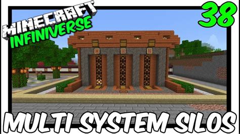 Multi System Storage Silos 38 Minecraft Bedrock Infiniverse Artofit