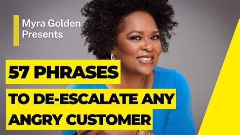 57 Phrases To De Escalate Any Angry Customer Youtube