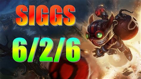 Wild Rift Ziggs Full Damege AP Gameplay YouTube