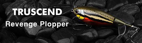 TRUSCEND Topwater Fishing Lures With BKK Hooks Pencil Plopper Fishing