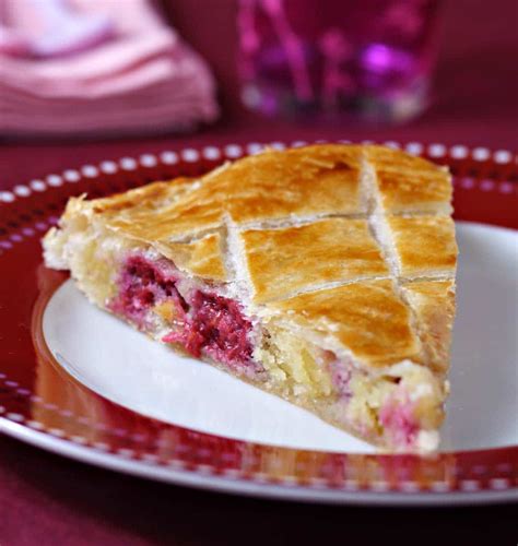 Galette Des Rois La Frangipane Et Aux Framboises Recettes De