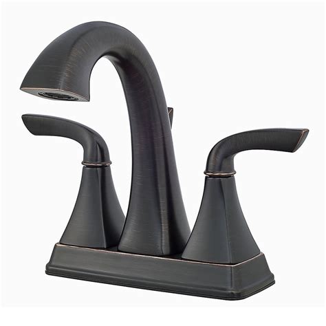 Pfister Bronson Tuscan Bronze 2 Handle 4 In Centerset Watersense Bathroom Sink Faucet With Drain