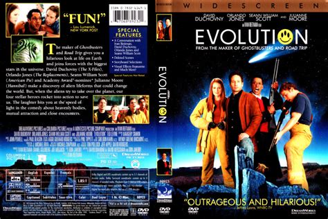 EVOLUTION (2001) R1 DVD COVER & LABEL - DVDcover.Com