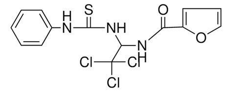 FURAN 2 CARBOXYLIC ACID 2 2 2 TRICHLORO 1 3 PHENYL THIOUREIDO ETHYL