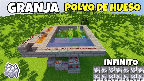 Granja de Polvo de Hueso Infinito Fácil y Eficiente Para Minecraft Java