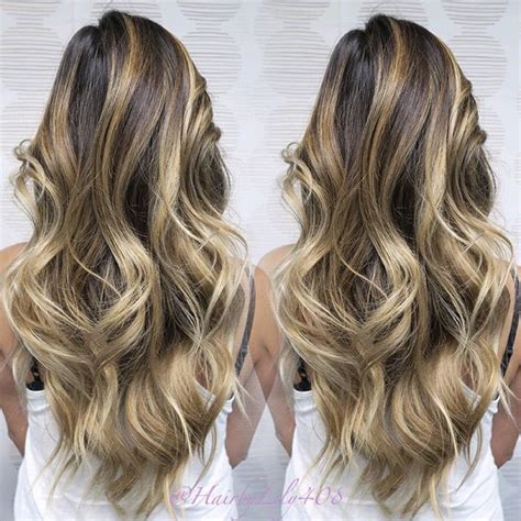 Lily Duong On Instagram “love Messy Curls Ombre Balayage