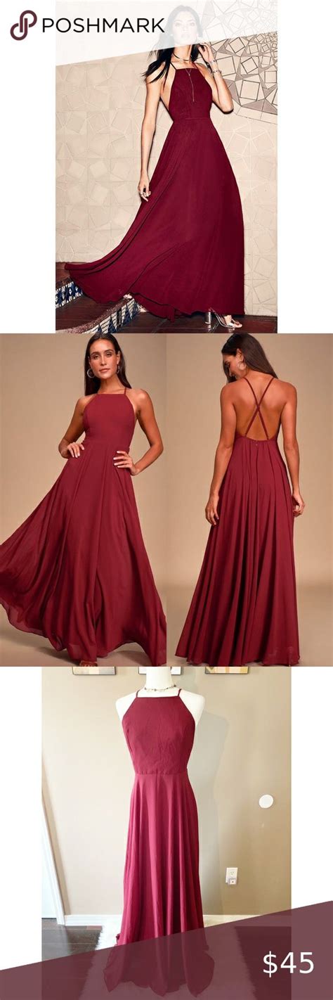 Lulus Mythical Kind Of Love Wine Gown Dress Gowns Dresses Dress Gowns