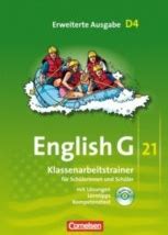 CORNELSEN ENGLISH G 21 KLASSENARBEITSTRAINER Alle Englisch