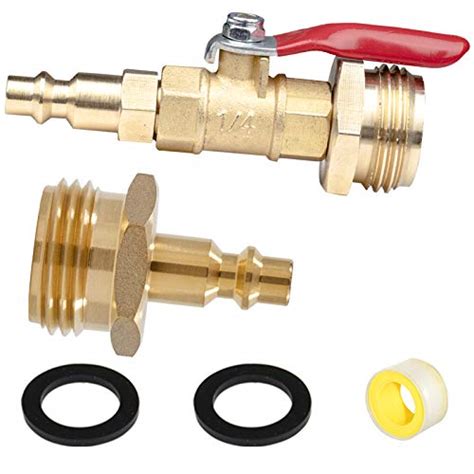 Whk Rv Winterize Blowout Adapter Blow Out Plug With Inch Male Brass