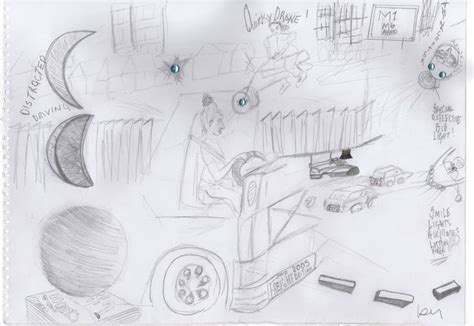 Distracted Driving Drawing In 2022 Drawings Art Illustration Art