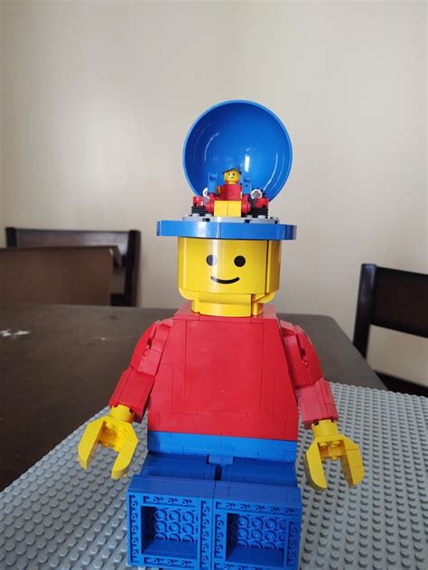 Up-scaled Lego Minifigure : r/lego