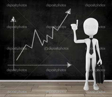 3d Man Success In Business Concept Stock Photo By ©digitalgenetics