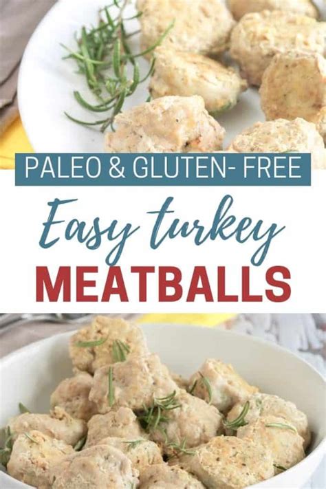 Paleo Turkey Meatballs Recipe Easy And Gluten Free Kim And Kalee