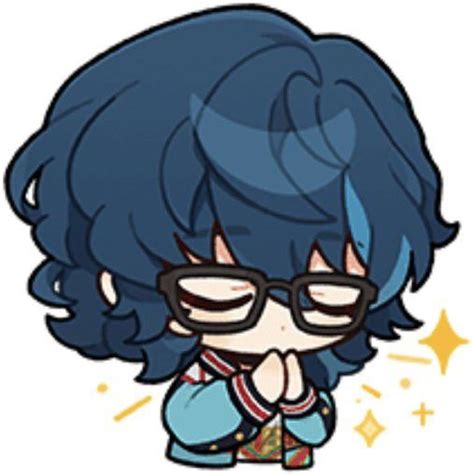 ღ tsumugi aoba sticker Ensemble stars Anime chibi Chibi