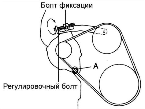 Как подтянуть ремень генератора на киа рио 3