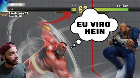 Não acredito que consegui ganhar essa luta em sfv YouTube