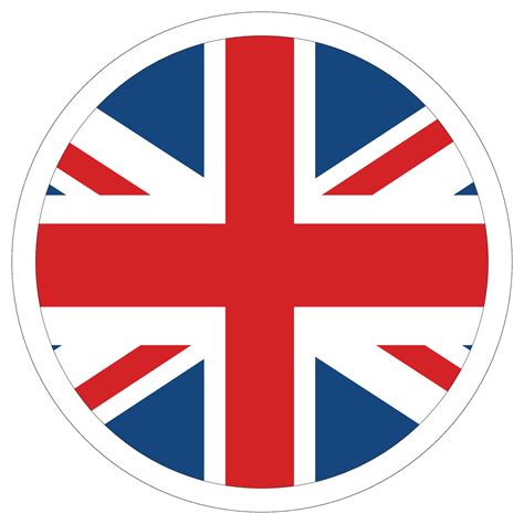 united kingdom flag circle flag  uk   circle  vector