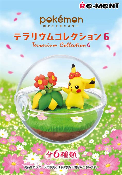 Buy Re Ment Pokemon Terrarium Collection 6 Random Blind Box Set Of 6