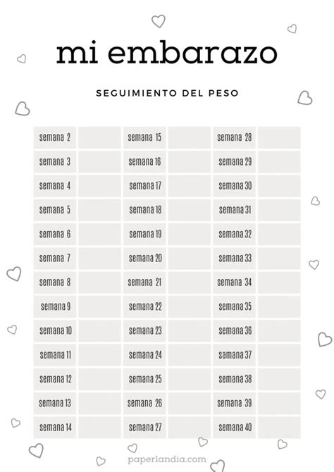 👶💖 Plantilla Diario De Embarazo Para Imprimir Pdf Gratis