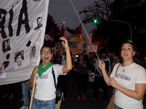 La Multisectorial de Derechos Humanos marchó a 42 años del golpe cívico