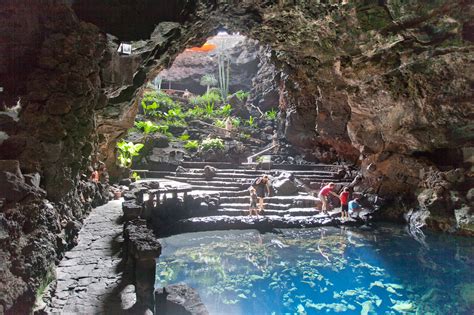 Jameos Del Agua Home Of The Blind Albino Crab Lanzarote Tenerife