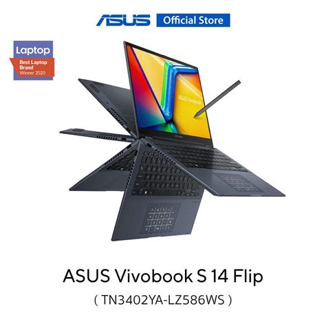 Asus Vivobook S Flip Tn Ya Lz Ws Thin And Light Laptop In