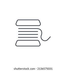 spool icons symbol vector elements infographic stock vector royalty