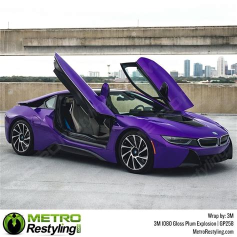 3M 1080 Gloss Plum Explosion Vinyl Wrap GP258 Vinyl Wrap Film