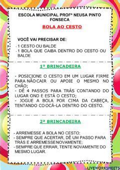 Direita E Esquerda Worksheet Workbook School Subjects Online Workouts