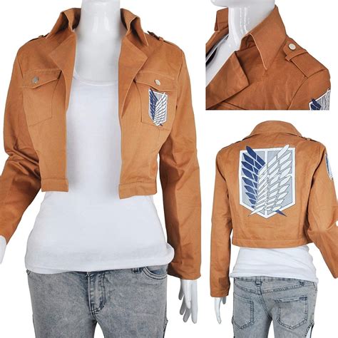 Chaqueta Shingeki No Kyojin Cosplay Ataque En Tit N Legi N Mercado Libre