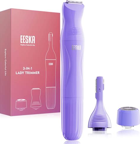 Buy EESKA Bikini Trimmer For Women 3 In 1 Painless Womens Electric