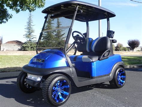 Club Car Precedent, Blue Pearl metallic color | Gilchrist Golf Cars