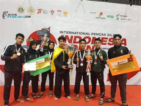 PSHT Juara Umum Dalam Internasional Pencak Silat Indonesia Open