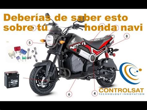 Datos Sobre La Honda Navi Donde Esta La Bater A Y Fusibles Youtube