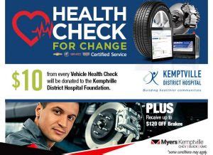 Service Specials Myers Kemptville Gm