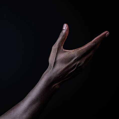 Premium Ai Image Isolated Female Hand Gesturing On A White Background