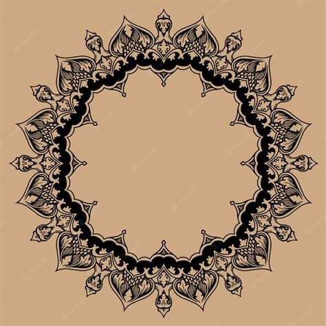 Premium Vector | Ancient mandala art