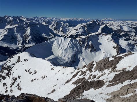 Widderstein 2533m Aktuelle Verhältnisse vom 01 03 2021 auf der Route