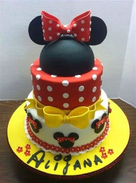 Minni Maus Torte Bolo Mickey E Minnie Mickey Cakes Mickey Mouse