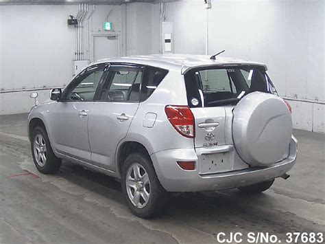 2006 Toyota Rav4 Silver For Sale Stock No 37683 Japanese Used Cars