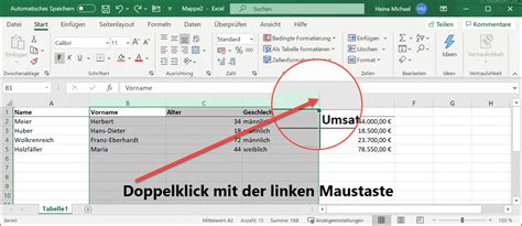 Spaltenbreiten Automatisch Anpassen Lassen Im Excel Windows Faq