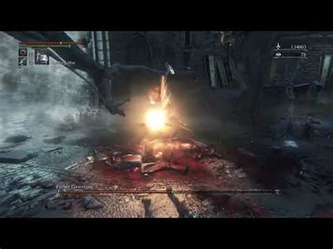 Bloodborne Father Gascoigne Boss Fight YouTube