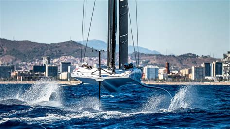 NYYC American Magic LEQ12 AC40s Day 47 August 4 2023 Barcelona