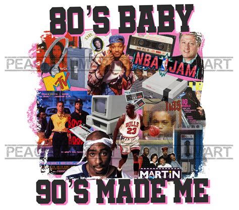 80s Baby 90s Made Me Png Retro Sublimations 80s Baby Etsy Canada