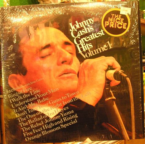 Johnny Cash Greatest Hits Volume 1 Vinyl Discogs