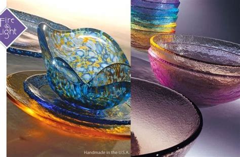 Beautiful tableware made out of recycled glass - Ecofriend