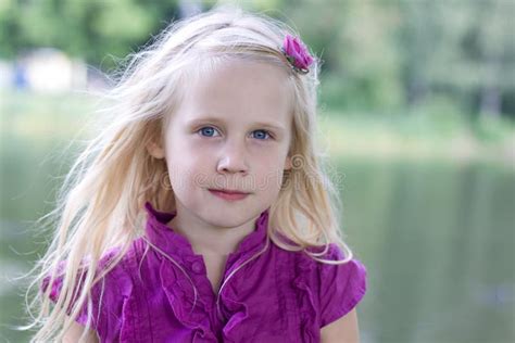 Smiling Child Outdoors - Happiness Stock Image - Image of horizontal ...