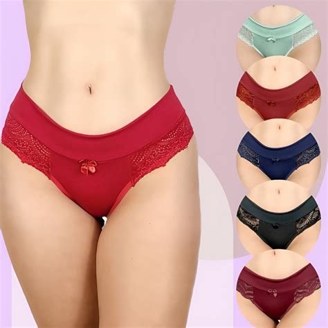 Kit Calcinhas Caareta Fio Duplo Detalhes De Renda Lingerie Sexy Casa Da Lingerie