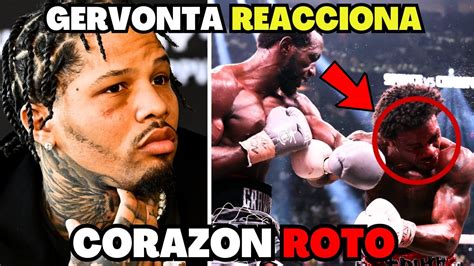 GERVONTA DAVIS REACCIONA A ERROL SPENCE NOQUEADO POR TERENCE CRAWFORD