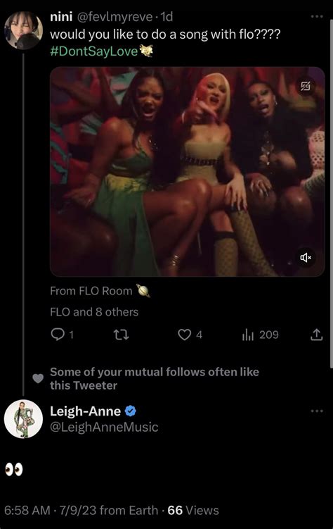 Flo Source Fan Acc On Twitter It Looks Like Leigh Anne Would Be